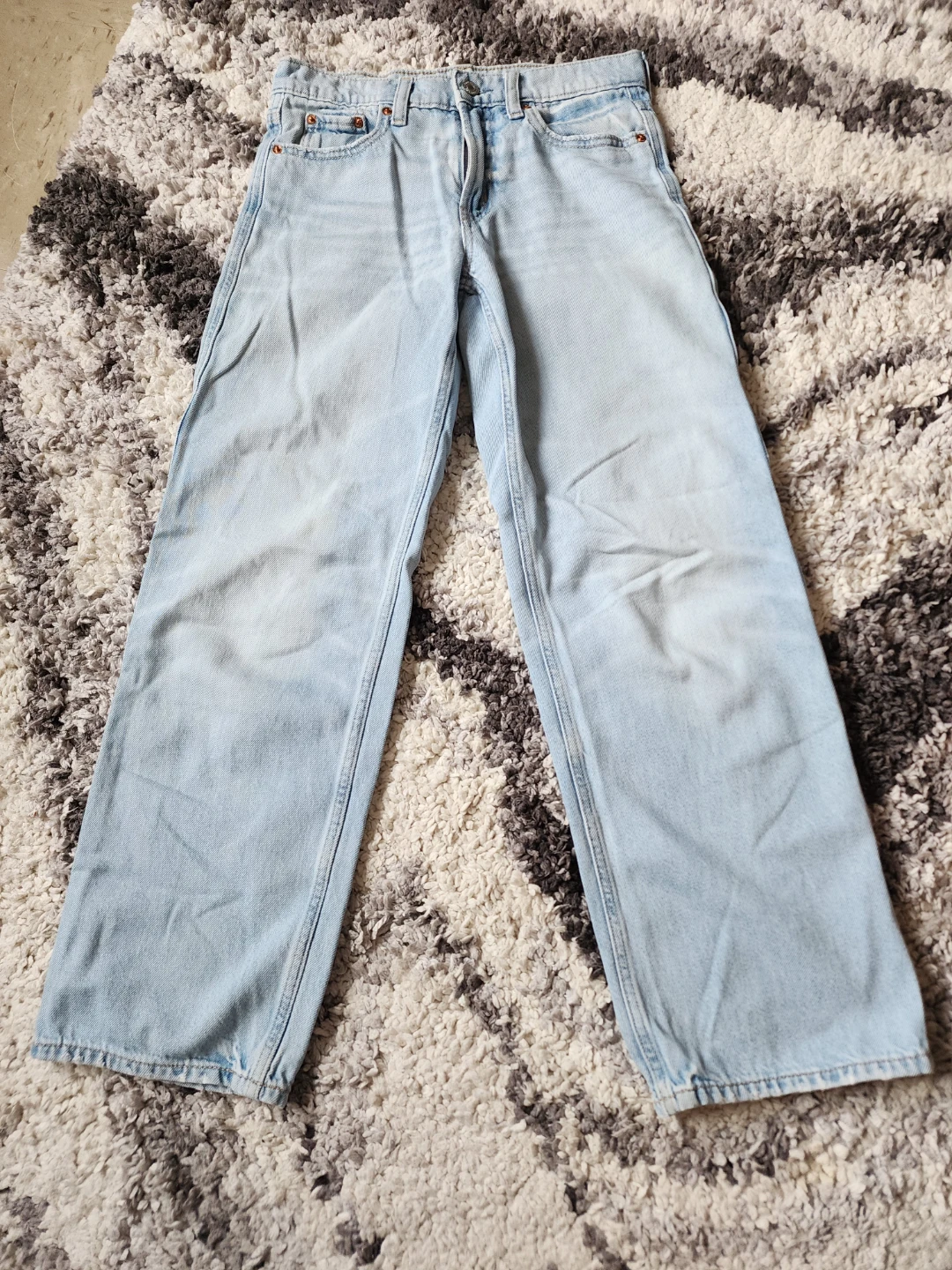 GAP Low Stride Jeans - Light Wash - Size 12 - photo 2