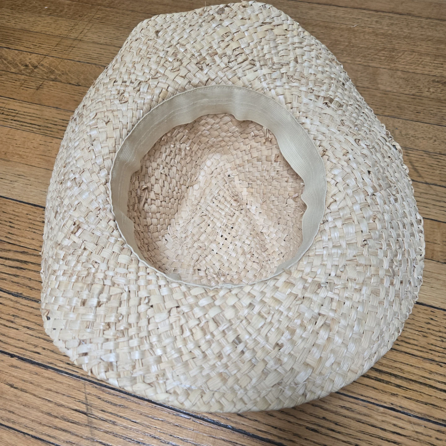 Red Stripe Straw Cowboy Hat - photo 3