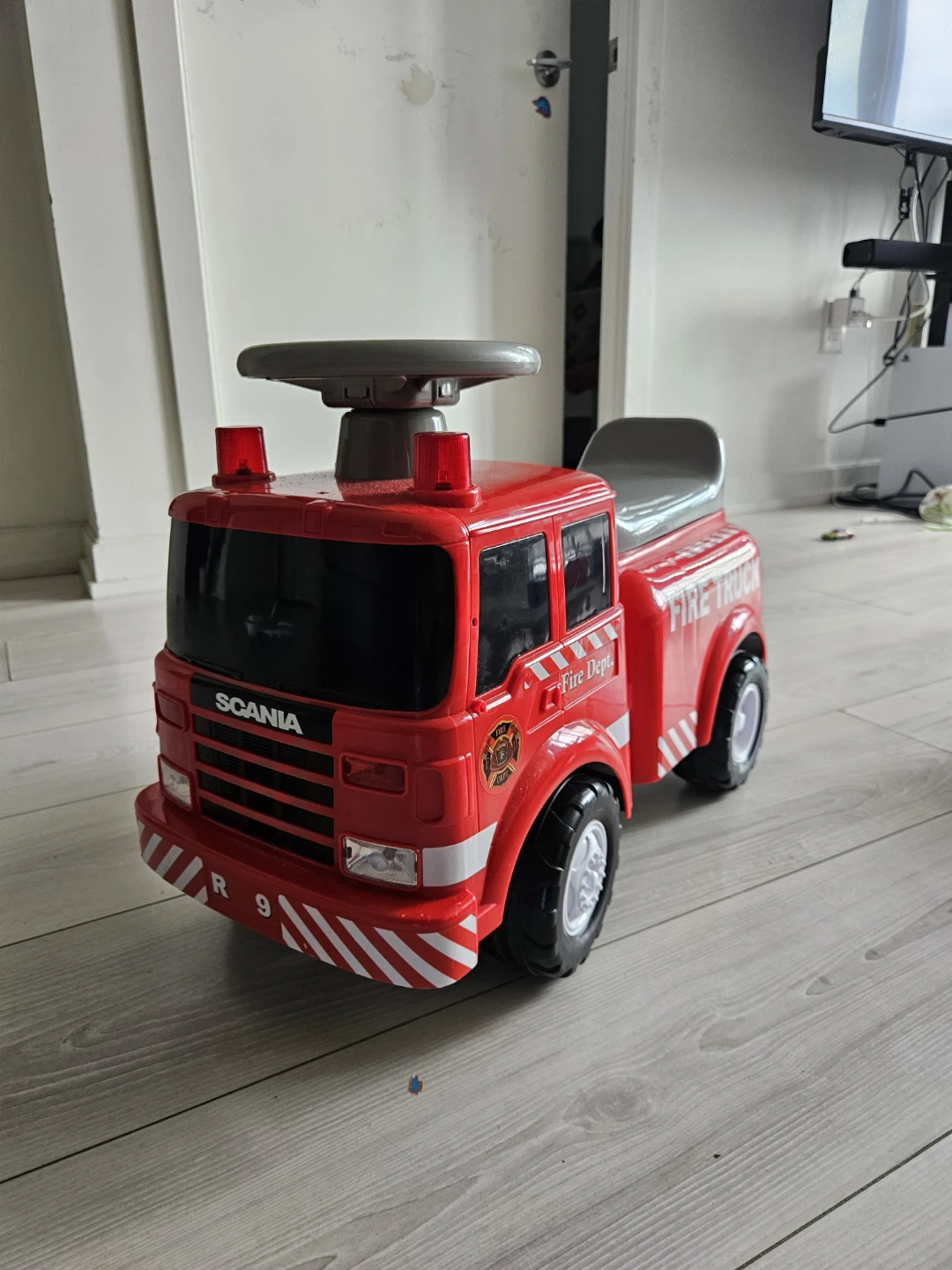 Scania Fire Truck Ride-On Toy