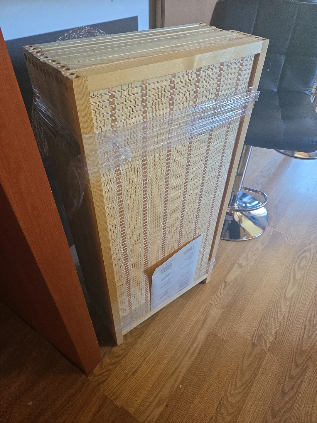 6-Panel Bamboo Room Divider Screen - photo 3
