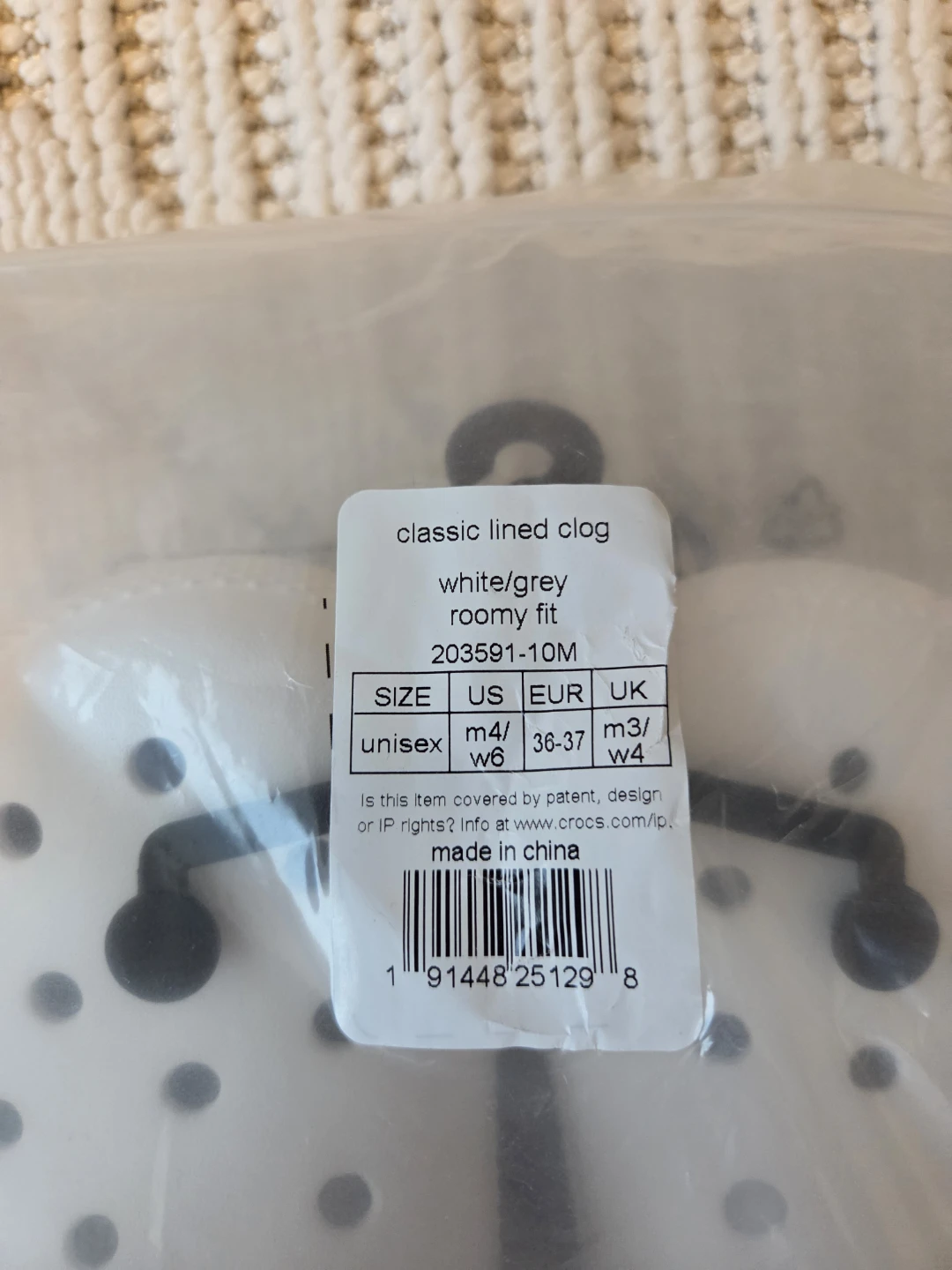 women's size 6 Brand new lined Crocs - - photo 3