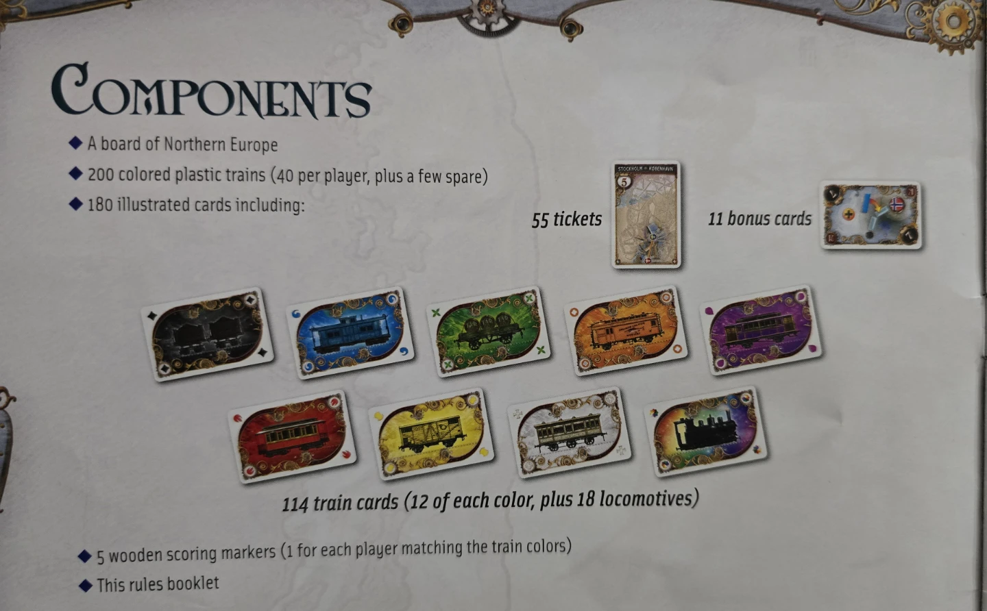 Ticket to Ride: Northern Lights Board Game - photo 3