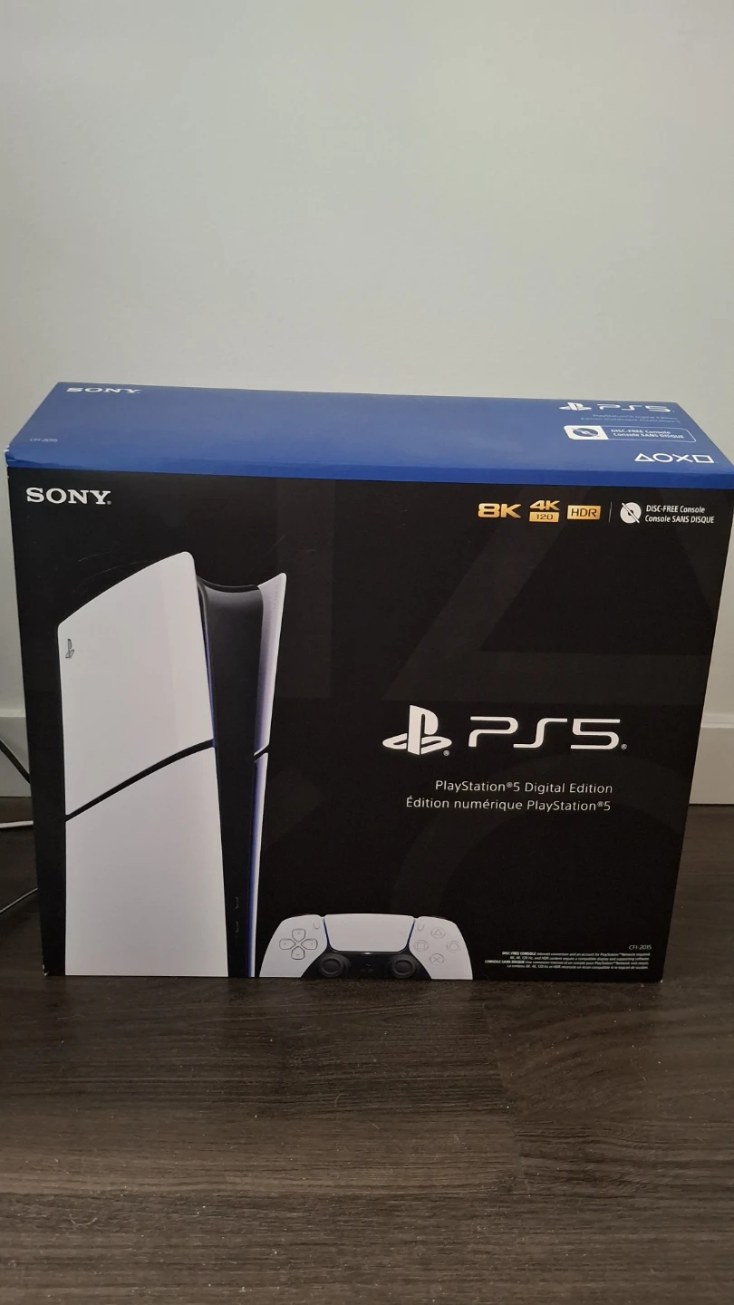 Sony PlayStation 5 (PS5) Digital Edition Console