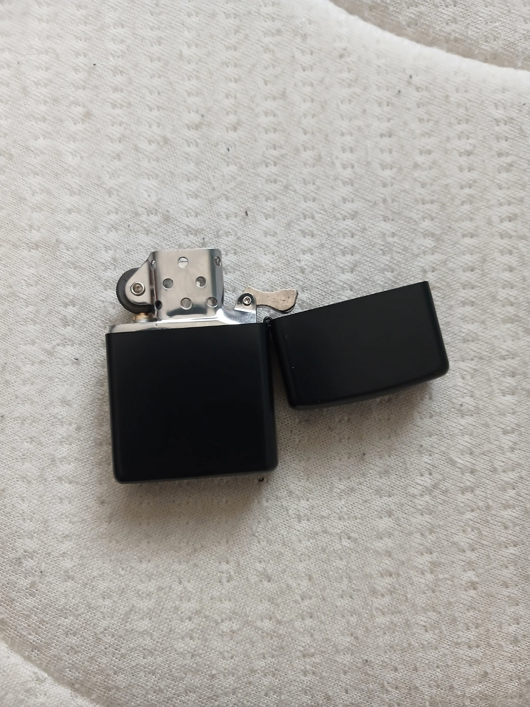 Black Zippo Style Lighter - photo 3