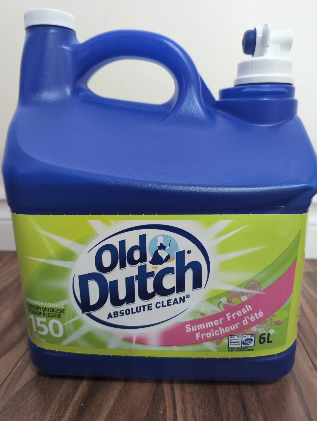 Old Dutch Absolute Clean Laundry Detergent - Summer Fresh - 6L