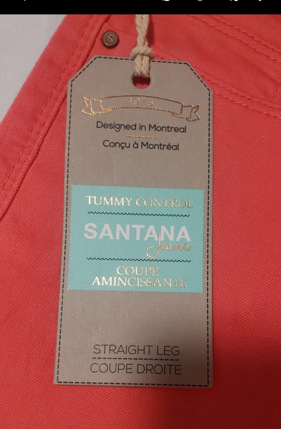 Brand new Women's Santana Jeans Straight Leg Trousers Size 8 - photo 2