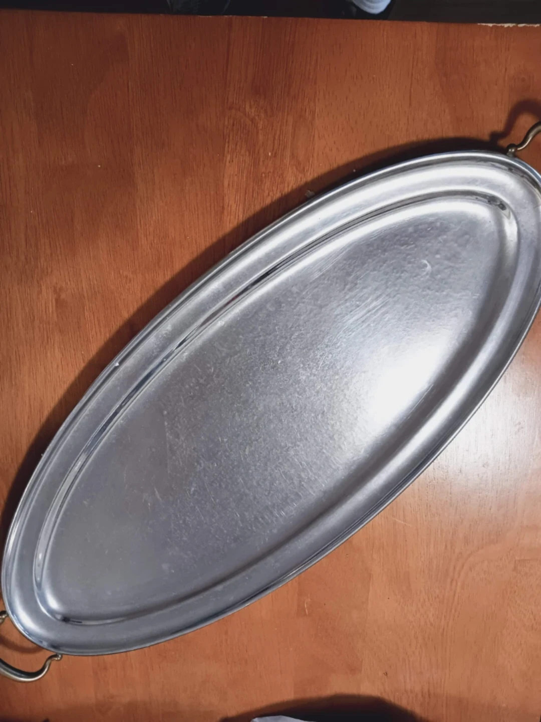 ⚽  Jean Couzon Silver Plated Serving Tray