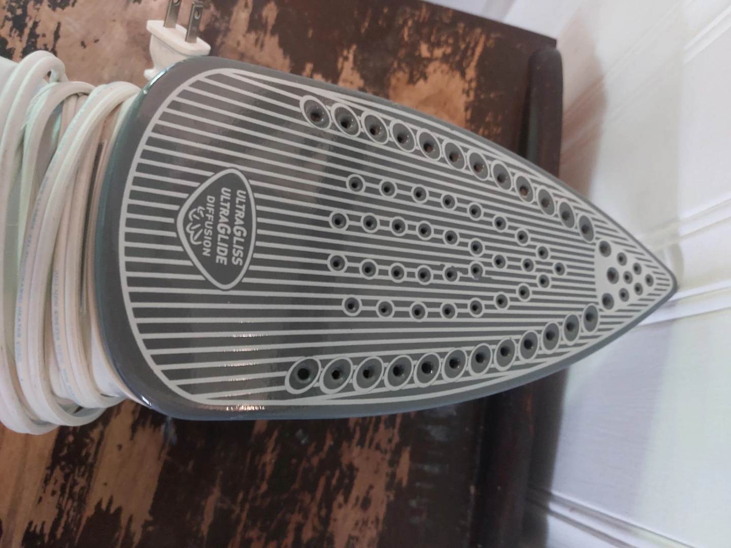 T-fal iron and ironing