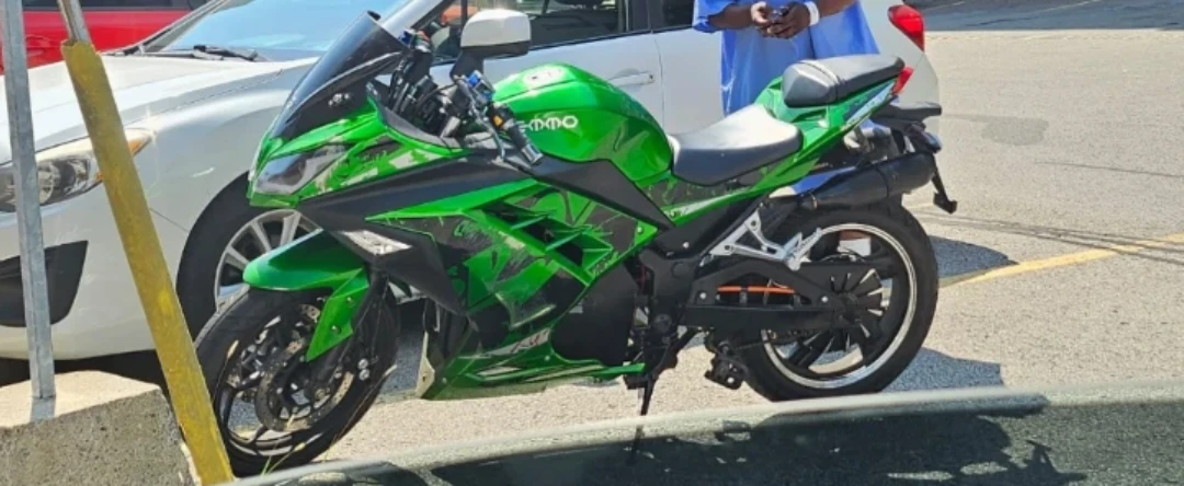 Green E-MOTO Sport Motorcycle Emmo zone max - photo 3
