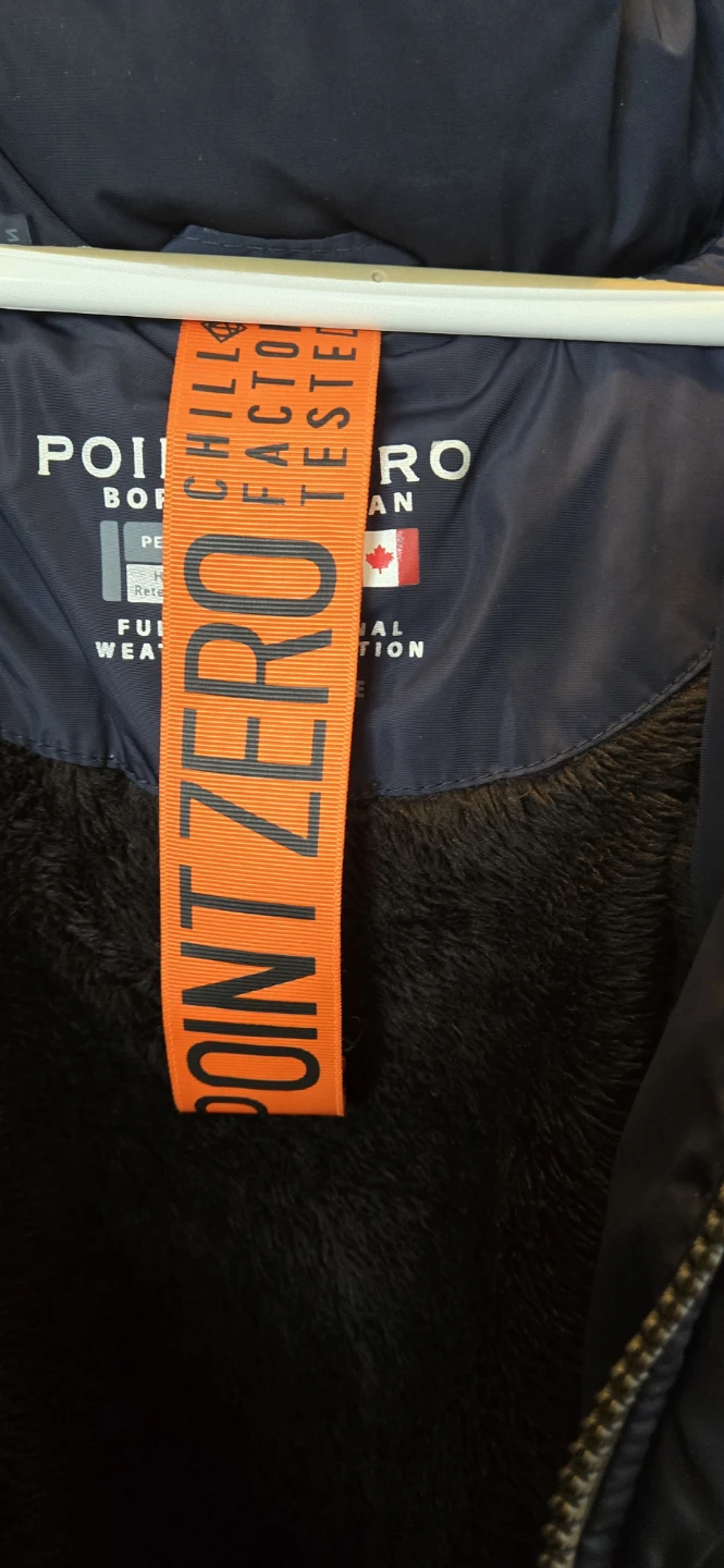 Point Zero Puffer Winter Jacket - Navy Blue - photo 4