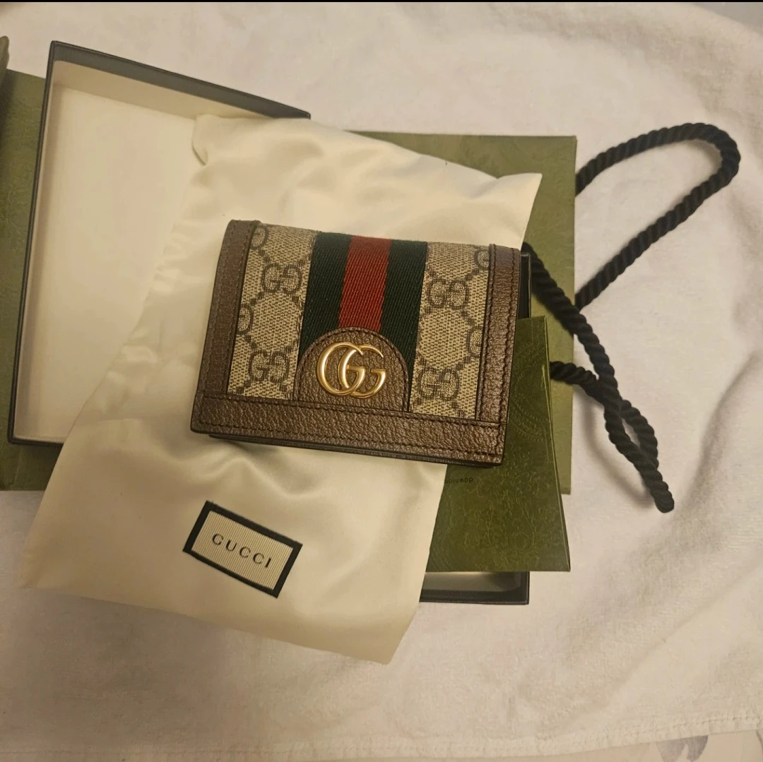 New Gucci Ophidia GG Small Wallet
