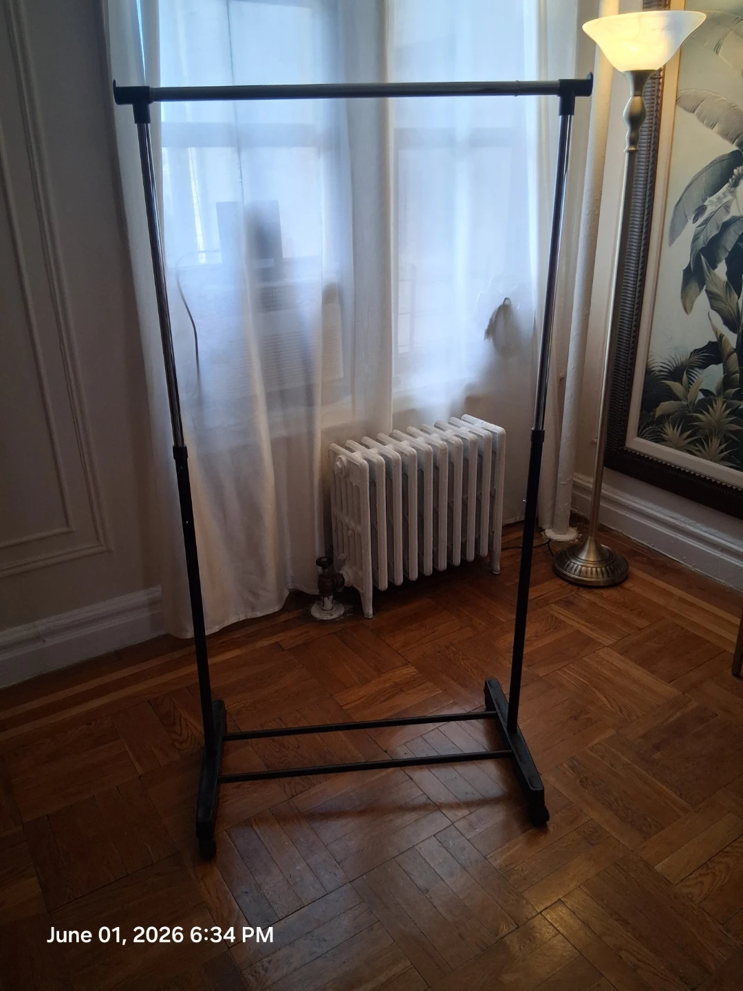 Rolling Garment Rack with Adjustable Height - photo 4