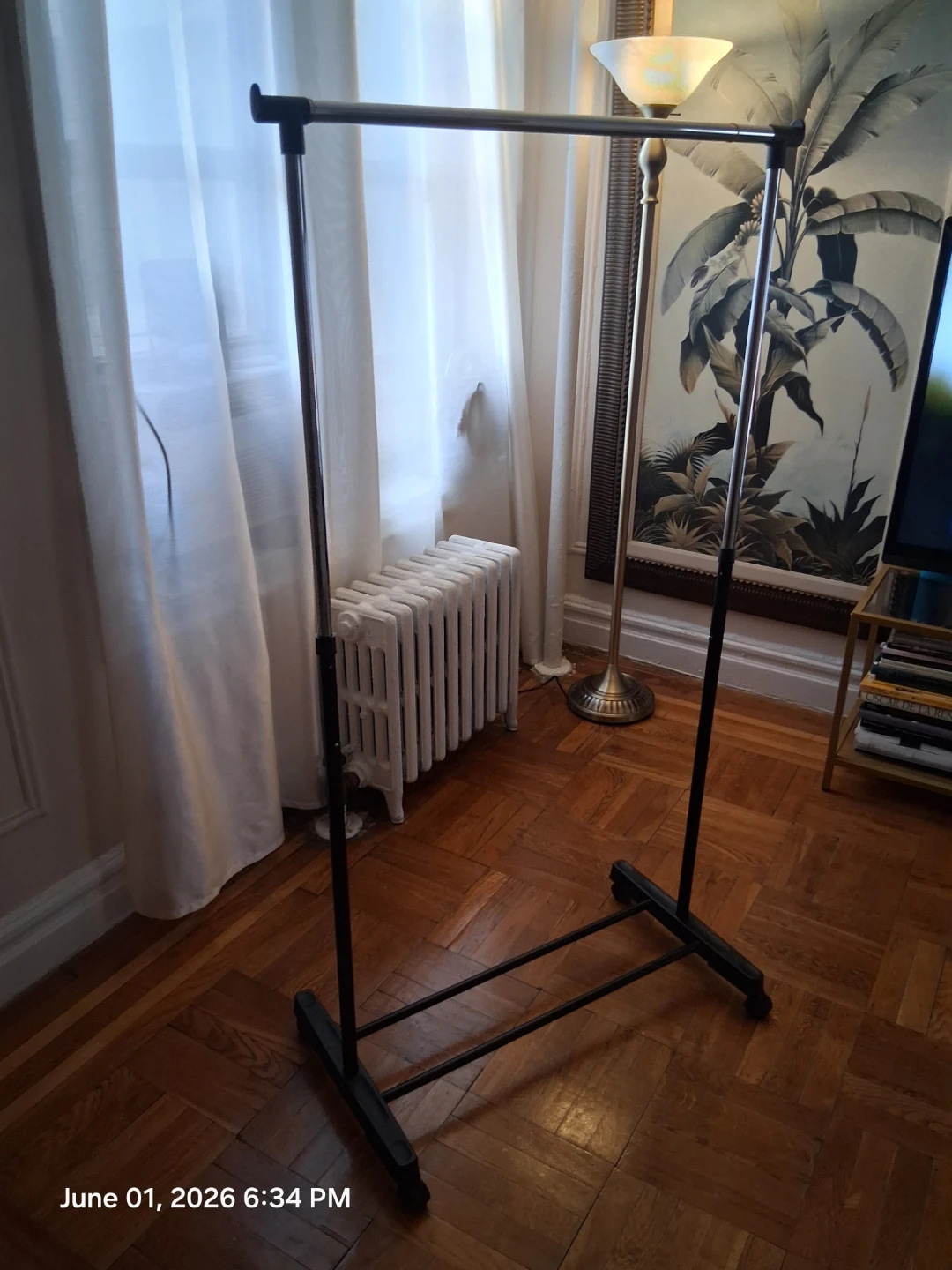 Rolling Garment Rack with Adjustable Height - photo 5