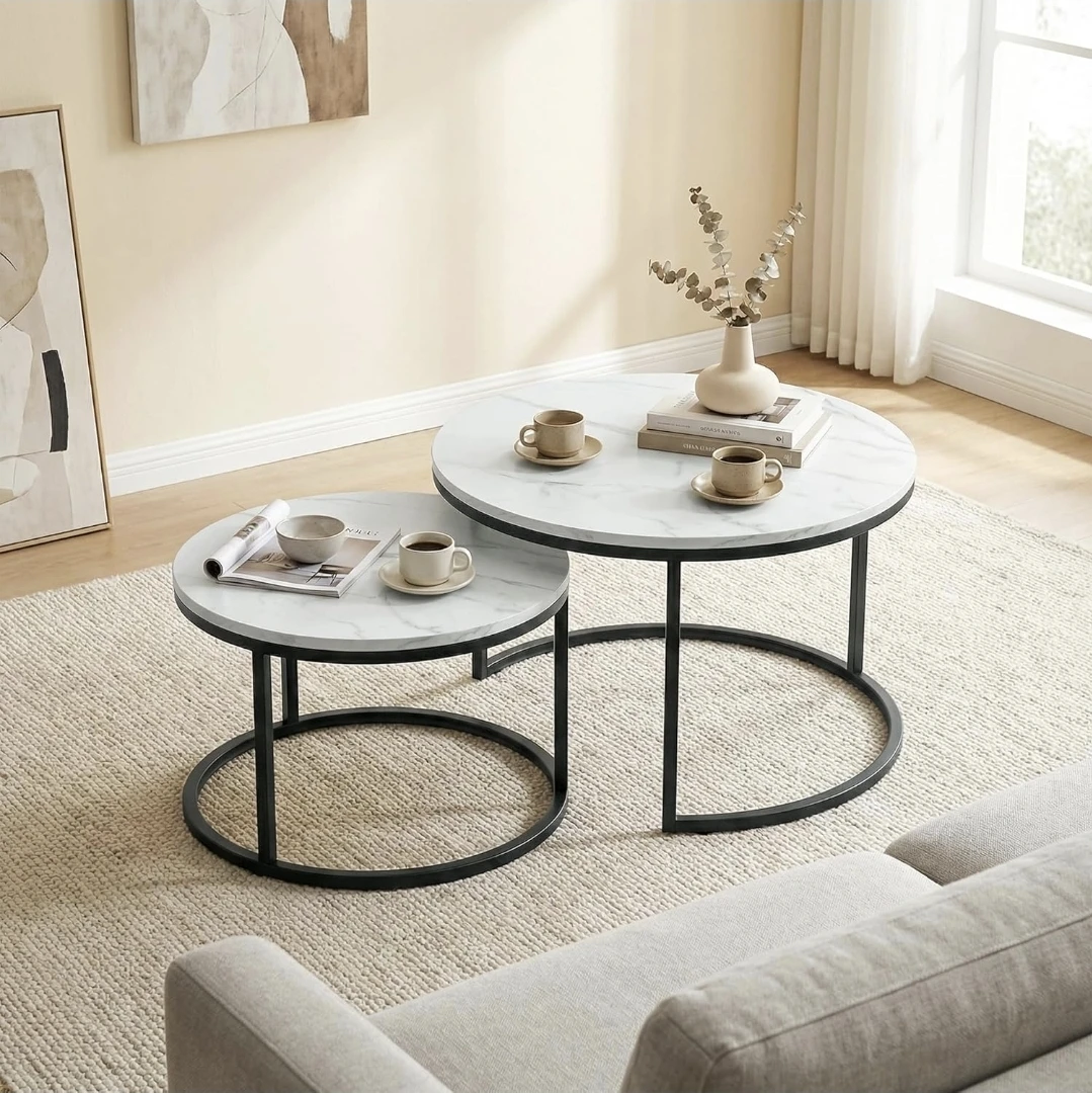 Set of 2 Nesting Coffee Tables