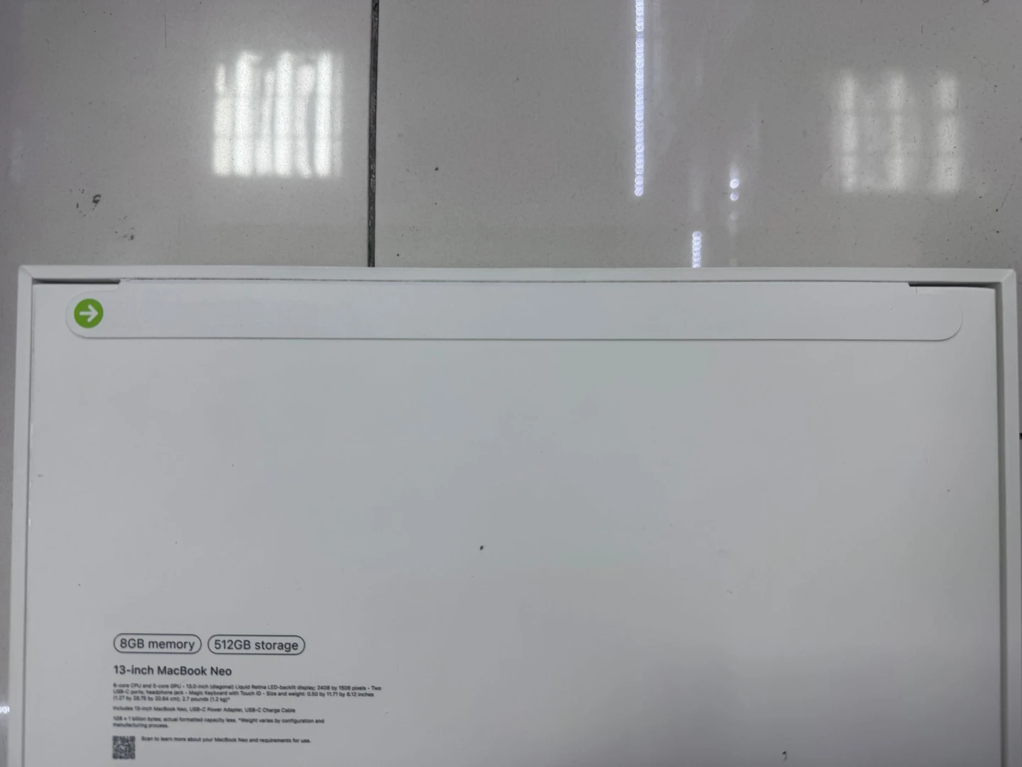 Apple MacBook Neo 13-inch - 8GB RAM / 512GB Storage - photo 2