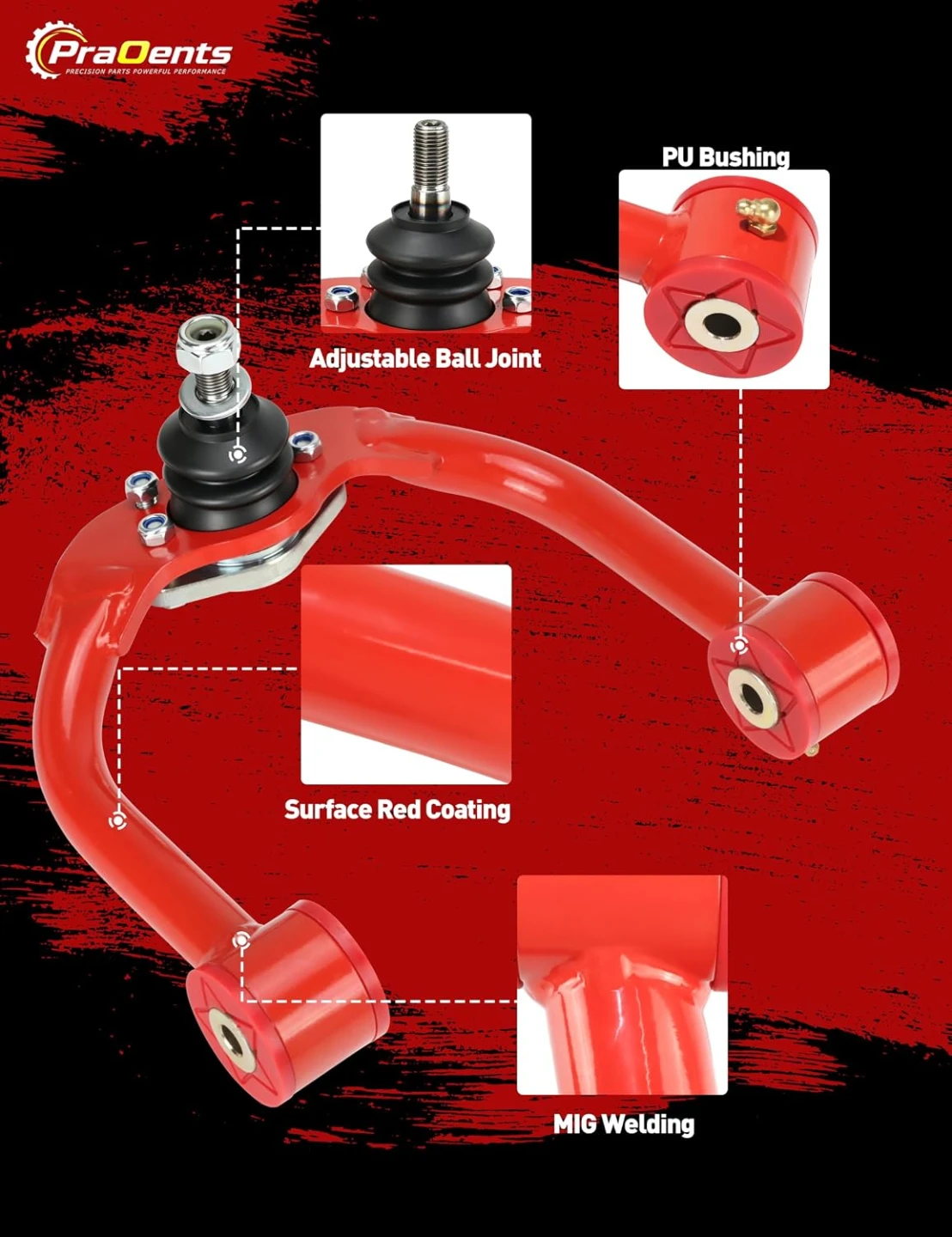Front Upper Control Arms for Jeep Grand Cherokee WK/XK - photo 3