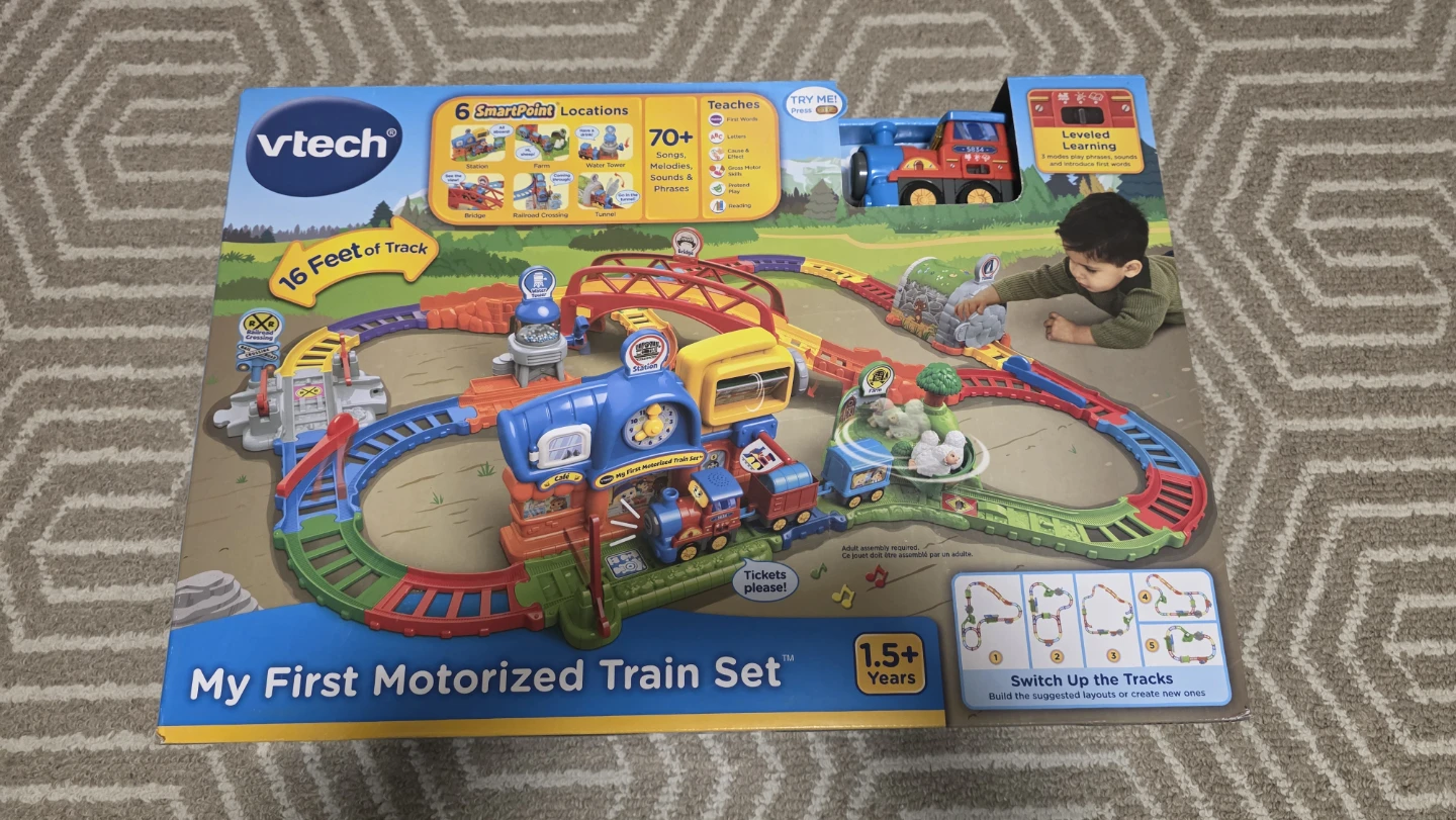 VTech My First Motorized Train Set