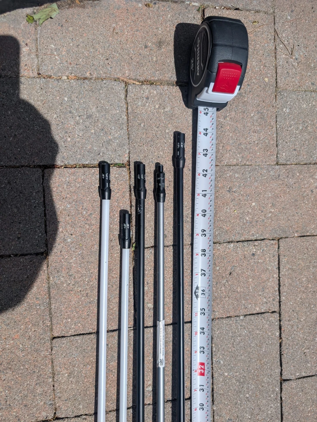 5 Golf Club Graphite Shafts - Fujikura PING Cobra - photo 4