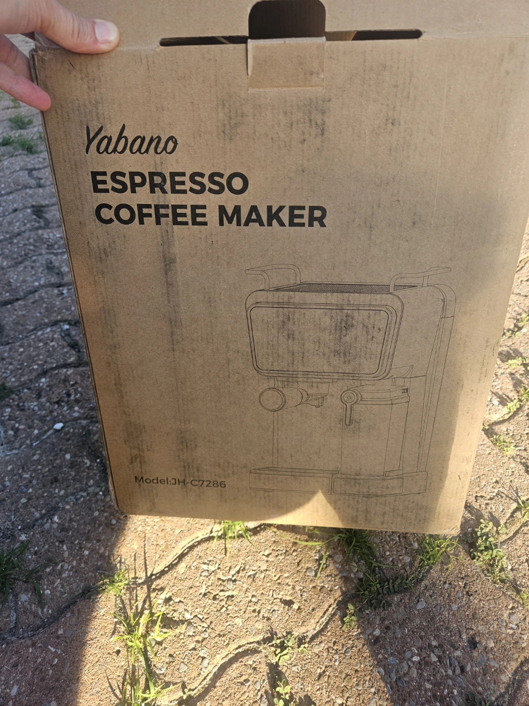 Yabano Espresso Machine with LED Touch Screen - photo 2