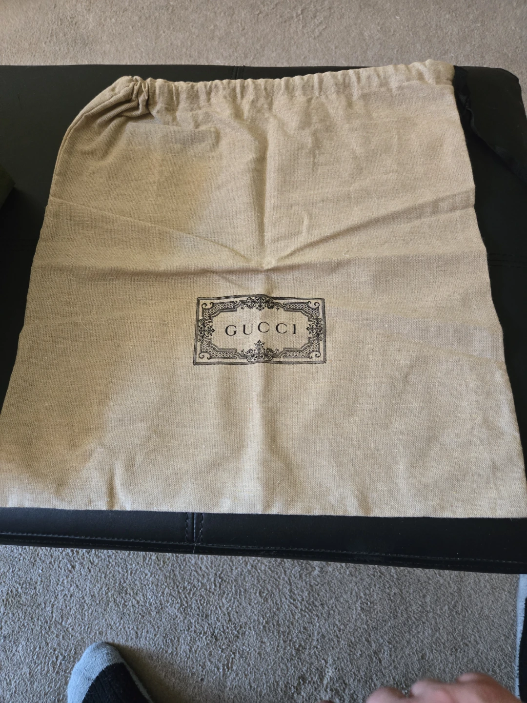 GUCCI Gift Box with dust bag (10.5" x 8.5" x 4.5") EMPTY BOX - photo 5