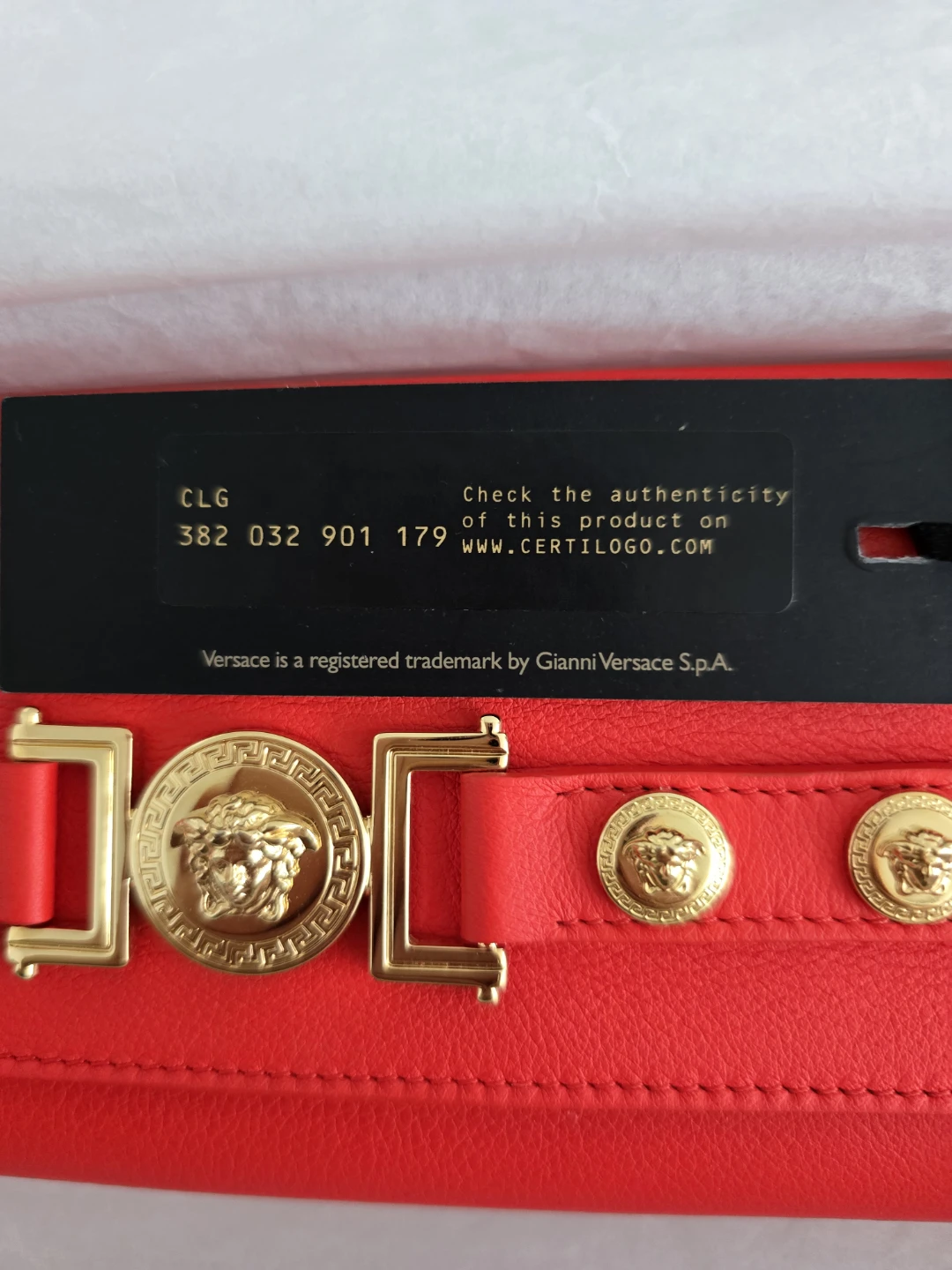 Authentic Versace Medusa '95 Wallet on Chain - photo 2