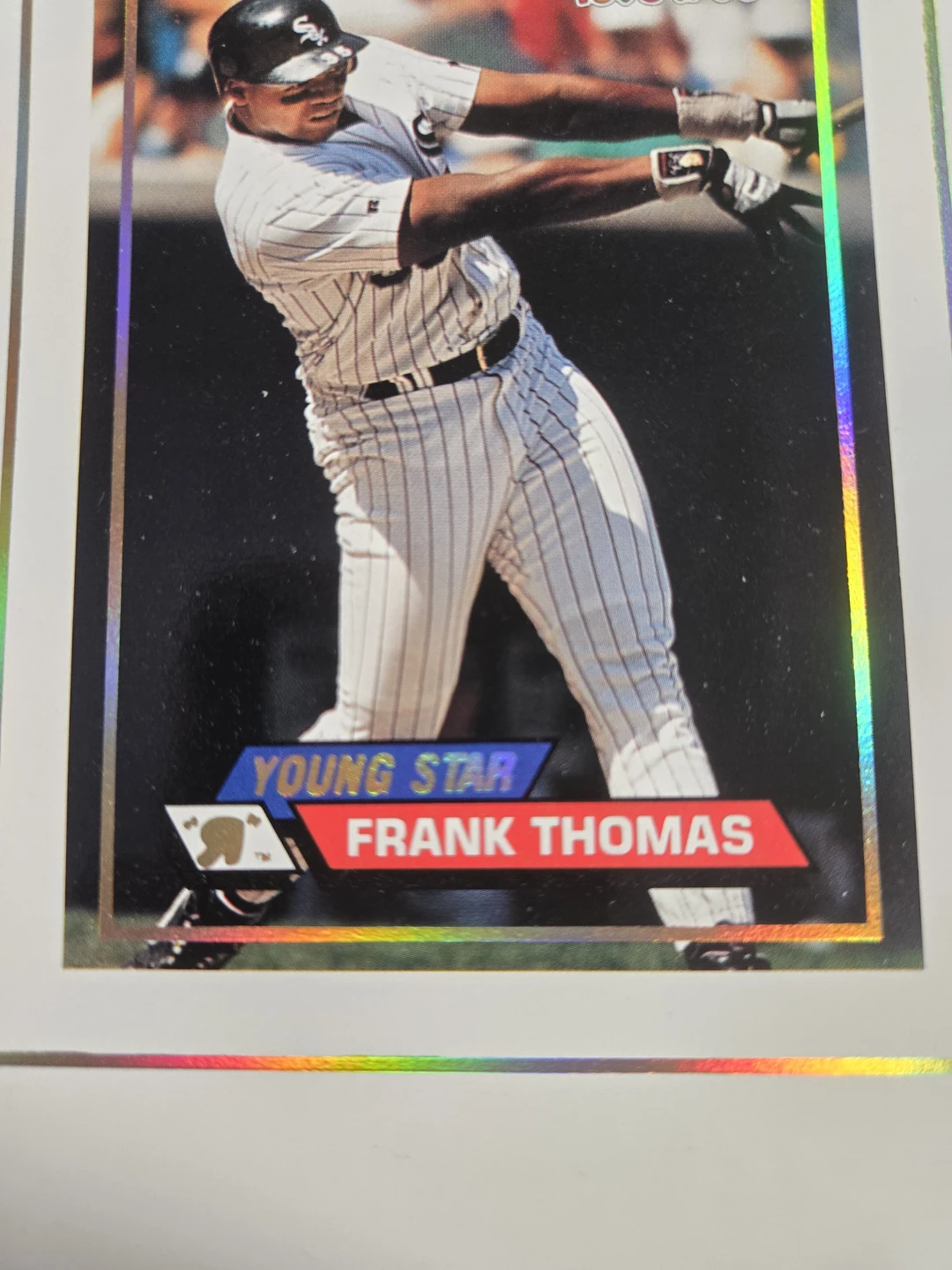 1993 Topps Frank Thomas Young Star Baseball Card