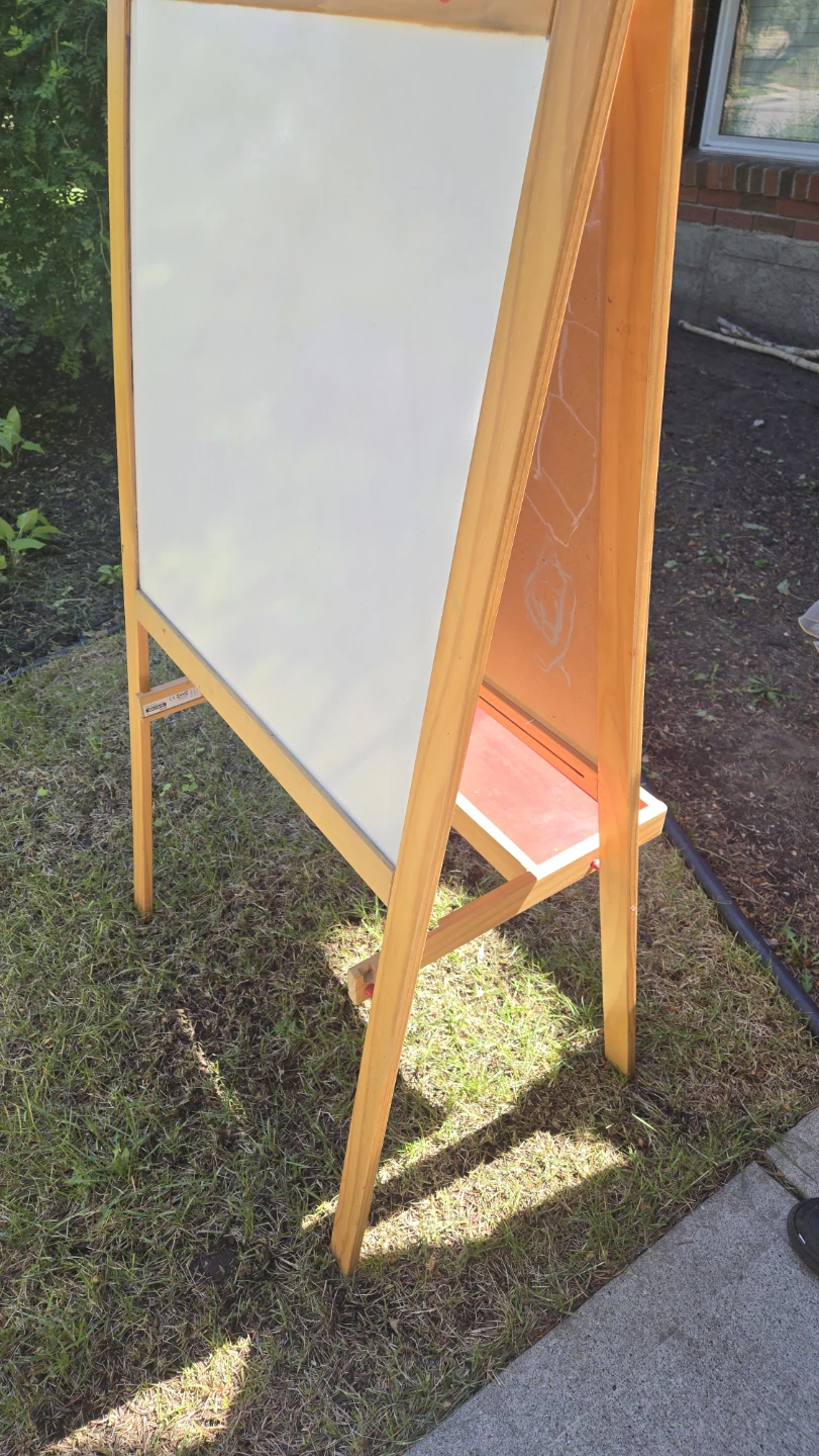 Wooden Art Easel for Kids
