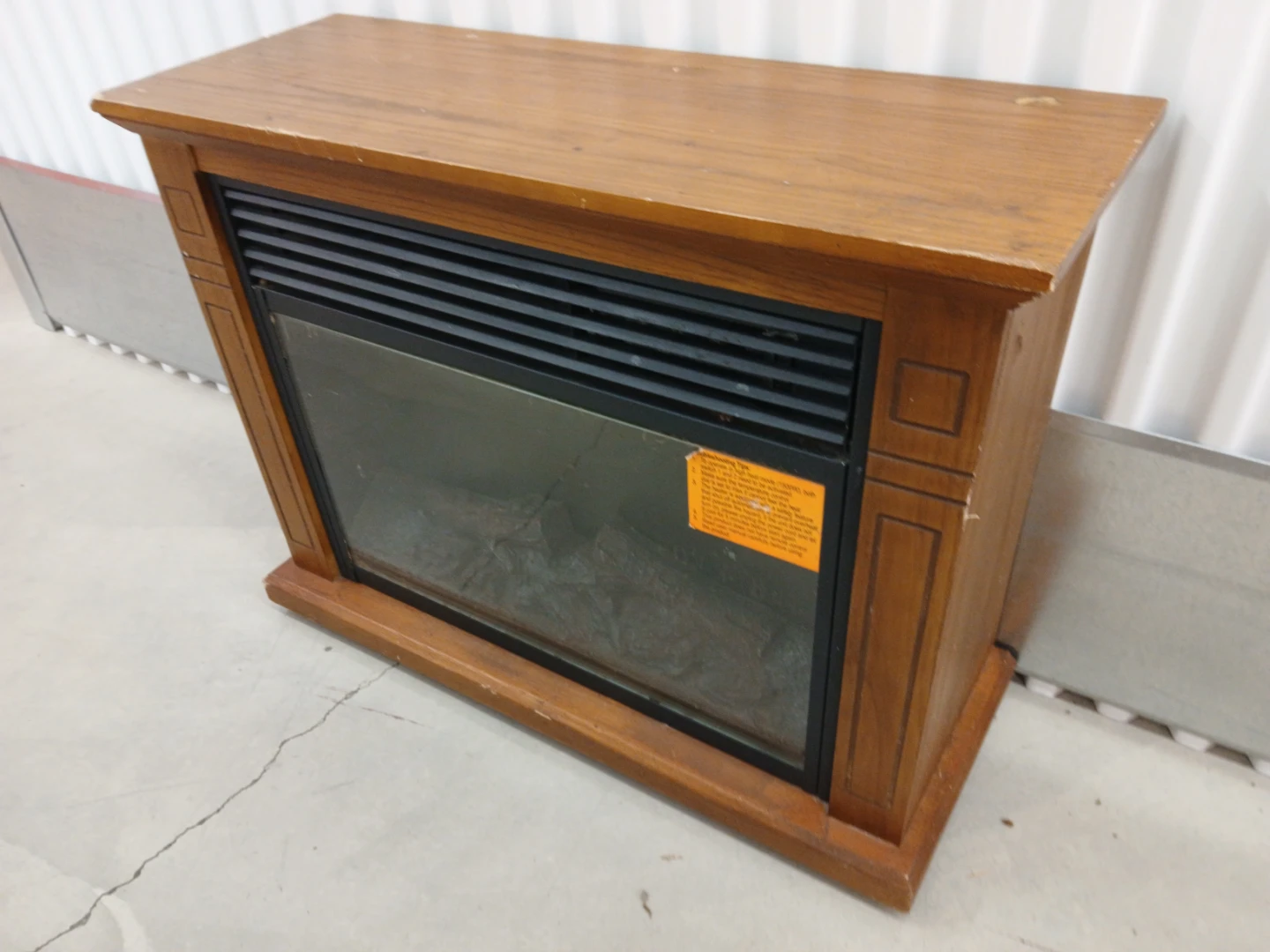 Wooden Electric Fireplace heater - photo 3