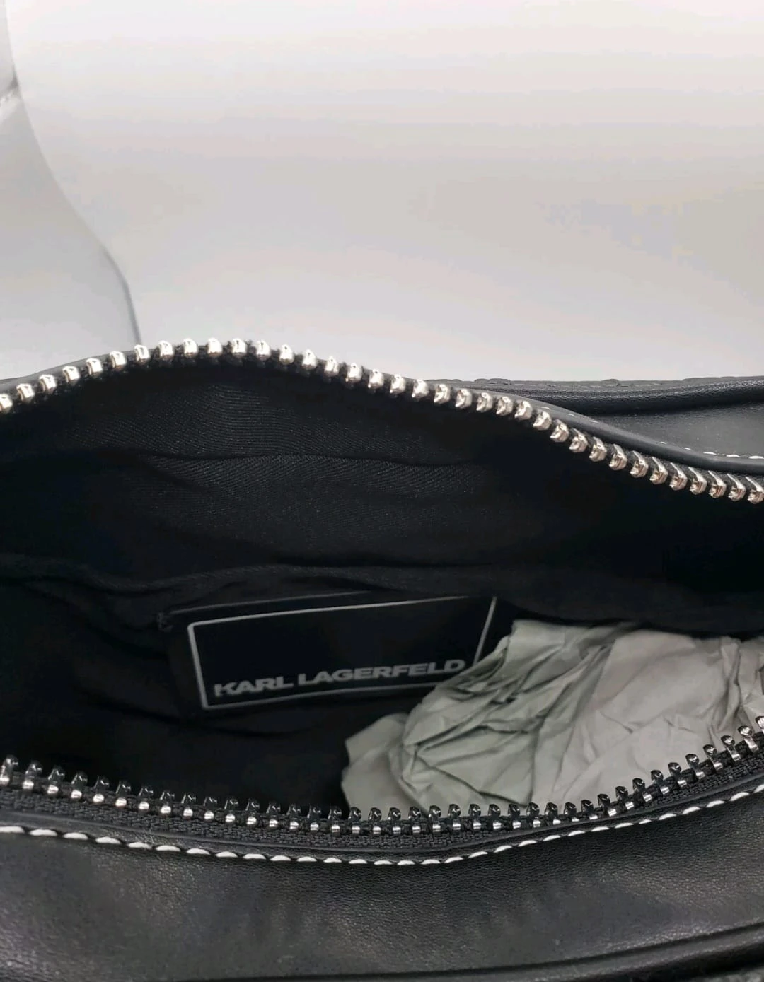 Karl Lagerfeld Black Monogram Camera Bag - photo 3