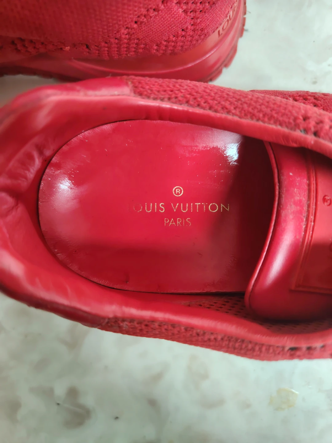 Louis Vuitton Red Sneakers - photo 3