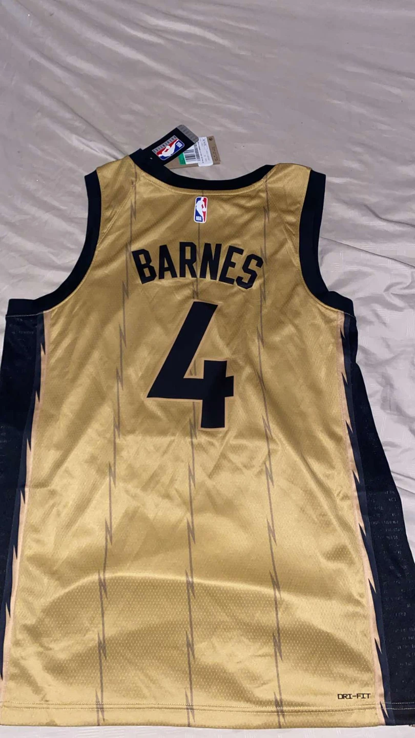 Nike Toronto Raptors Scottie Barnes #4 Jersey XL - photo 3