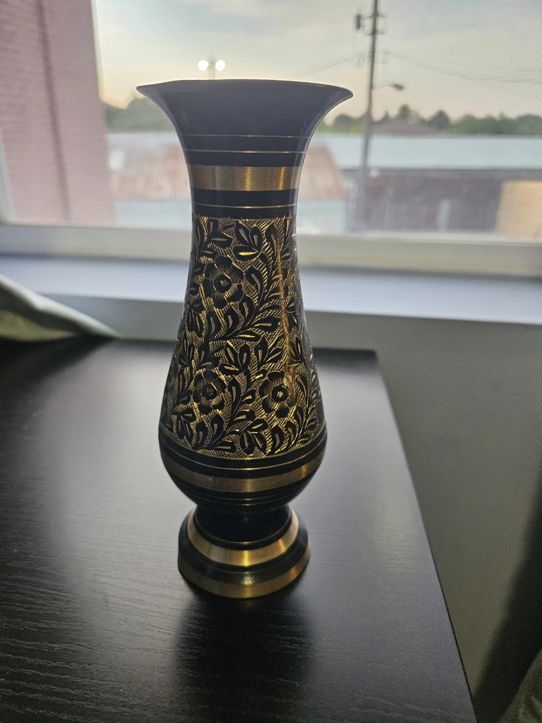Decorative Brass Vase