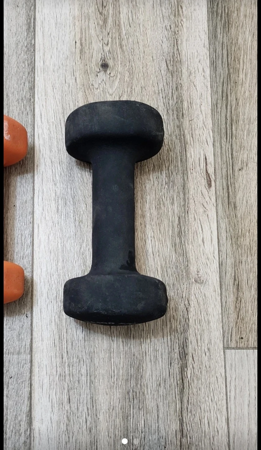 1 Black Dumbbell 10bls