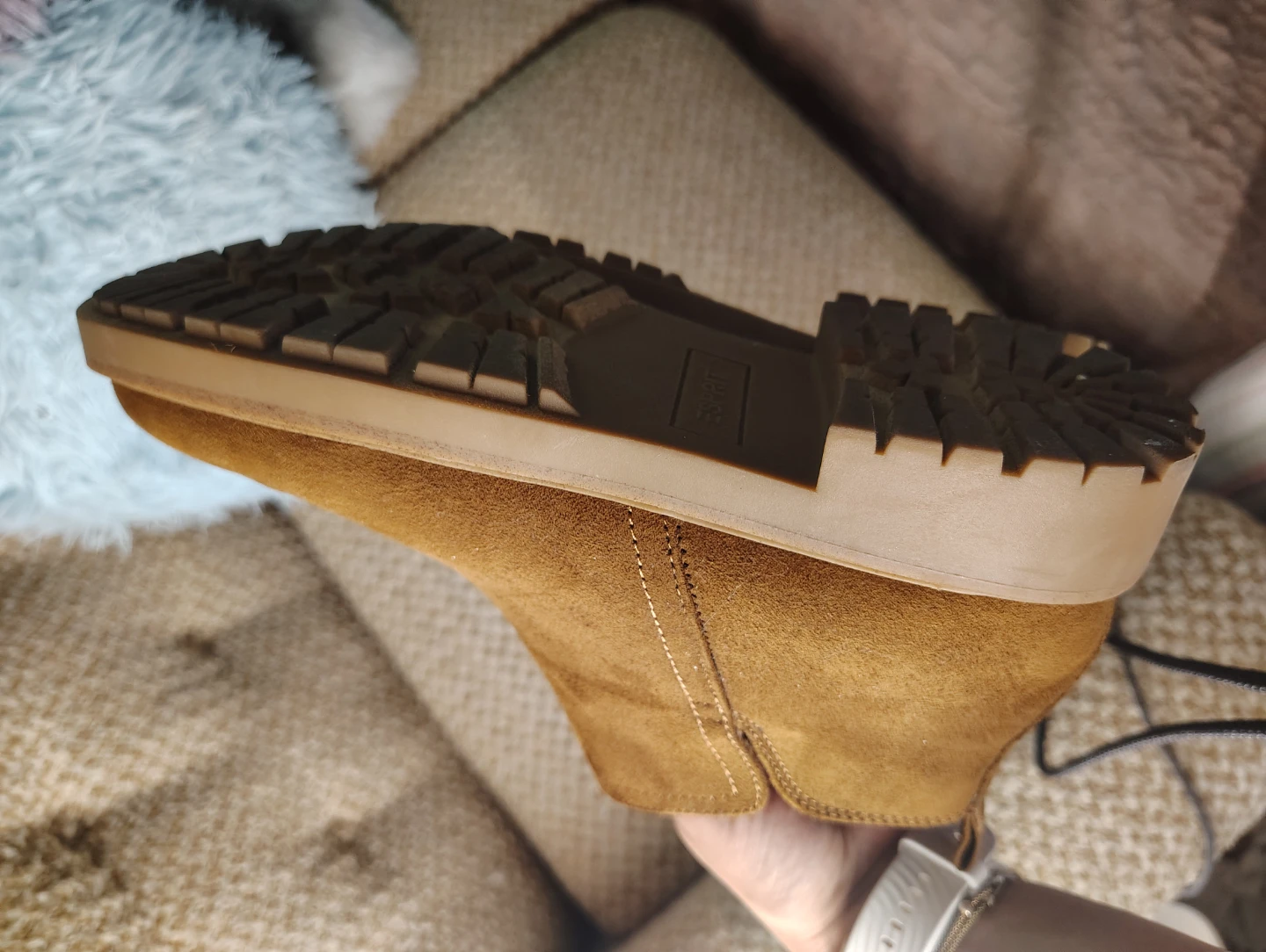 Brown Suede Ankle Boots - photo 4