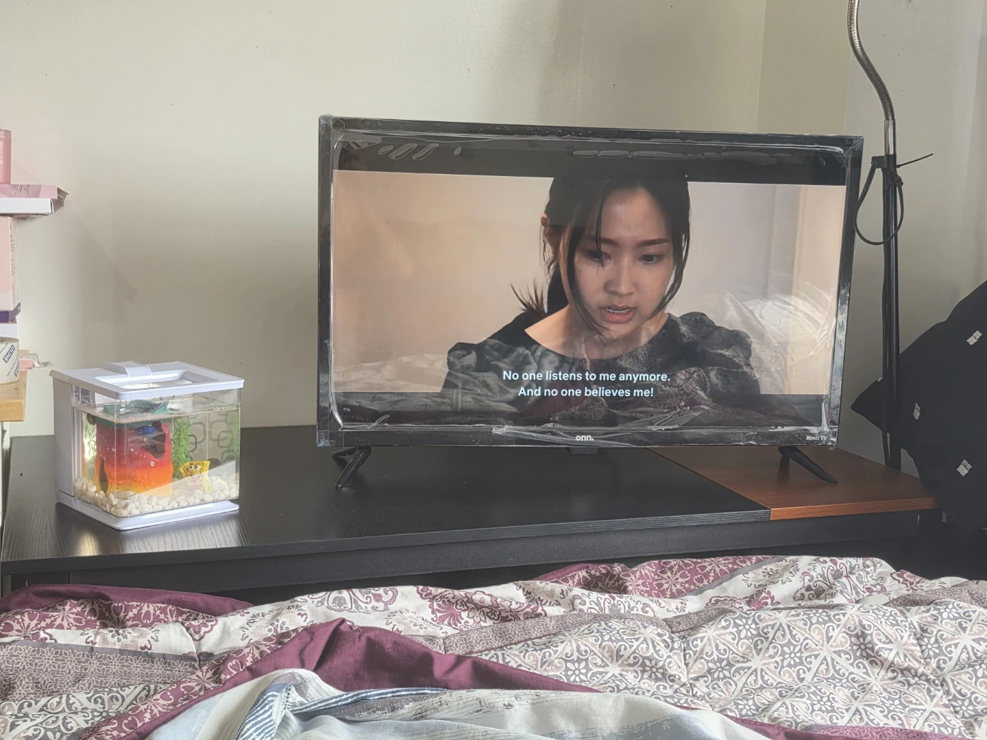 BRAND NEW Black TV stand