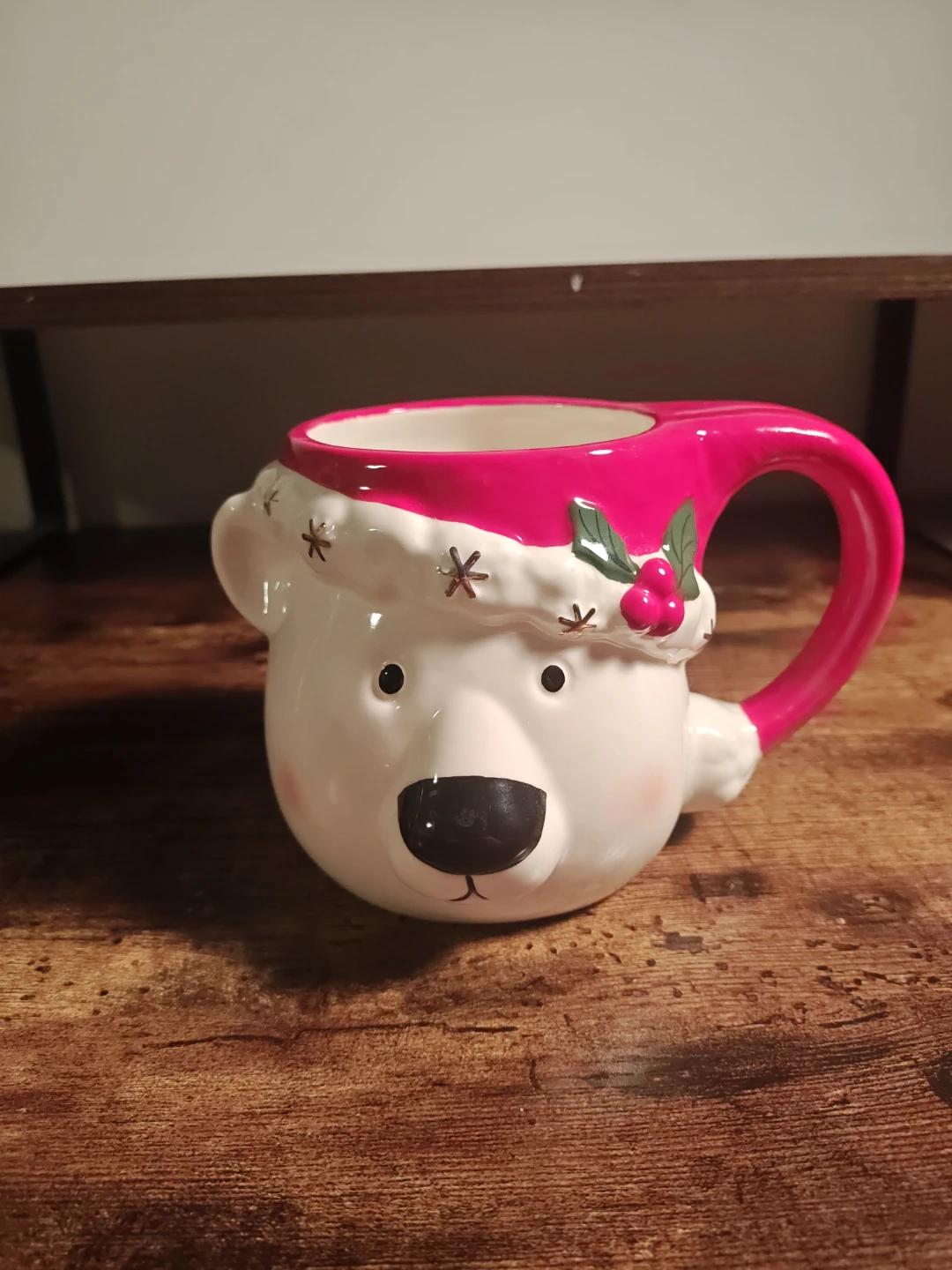 Cute Polar Bear Christmas Mug