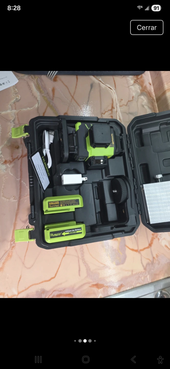 Huepar Laser Level with Case and Accessories - photo 3