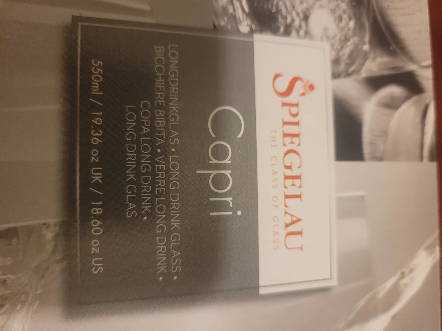 $40/2 boxes or $25/box. Spiegelau Capri Long Drink Glasses - photo 2