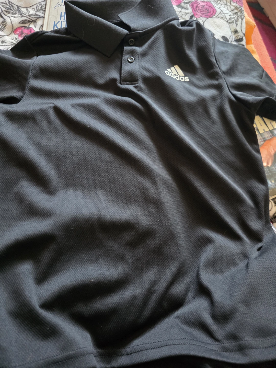 Adidas Black Polo Shirt - photo 2