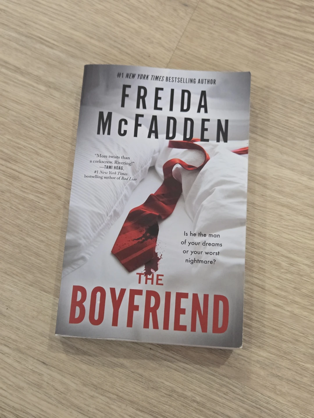 The Boyfriend by Freida McFadden Paperback Book