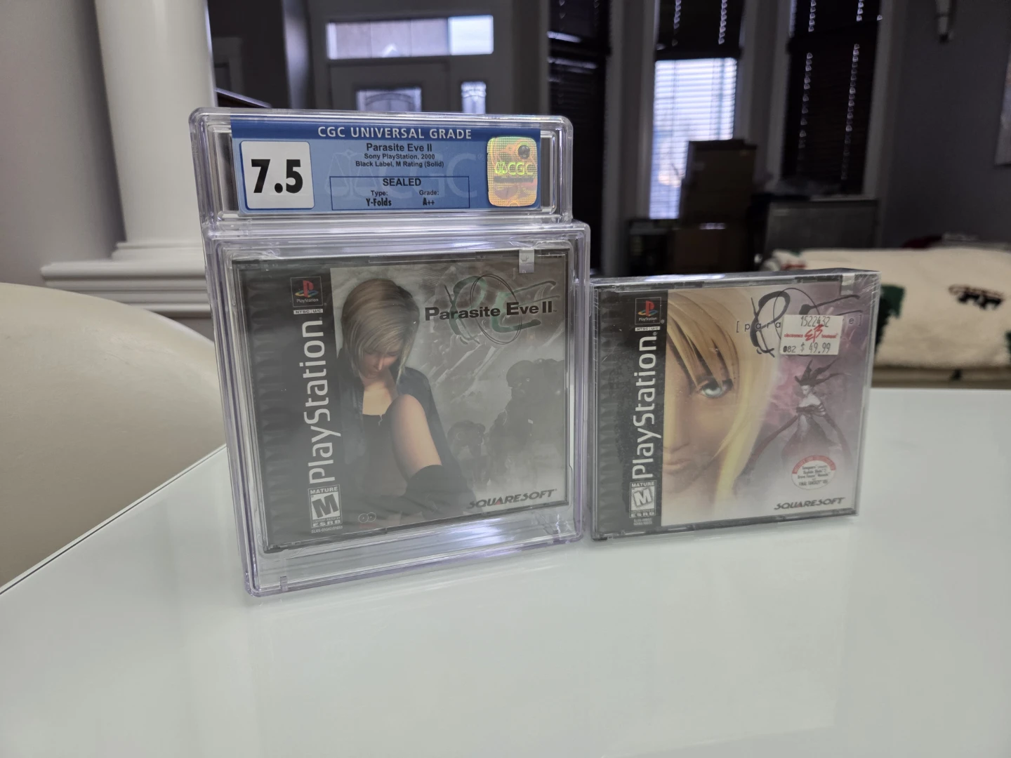 Brand New Sealed Parasite Eve 1 and 2 PlayStation 1