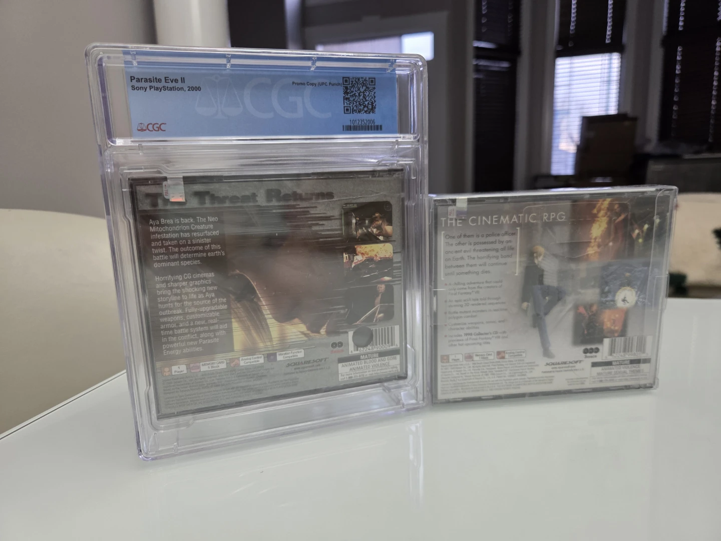 Brand New Sealed Parasite Eve 1 and 2 PlayStation 1 - photo 2