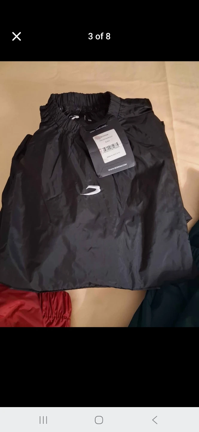 BOXRAW Sauna Suit Black XS