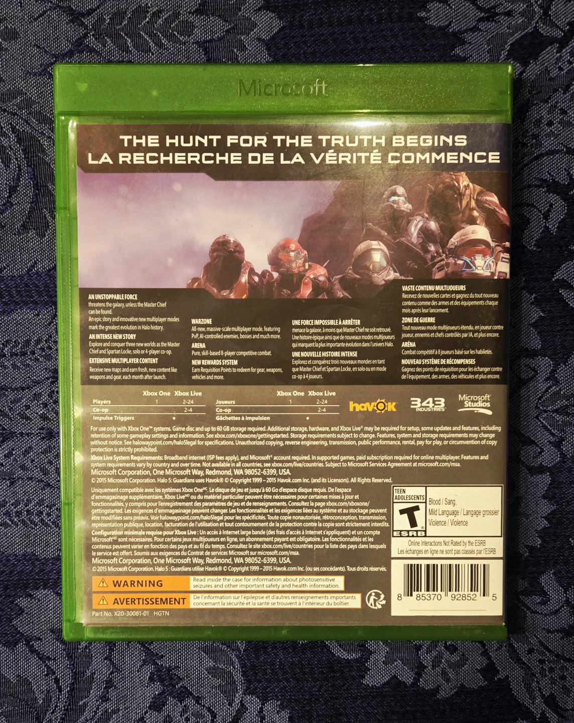 Halo 5: Guardians Xbox One Video Game - photo 2