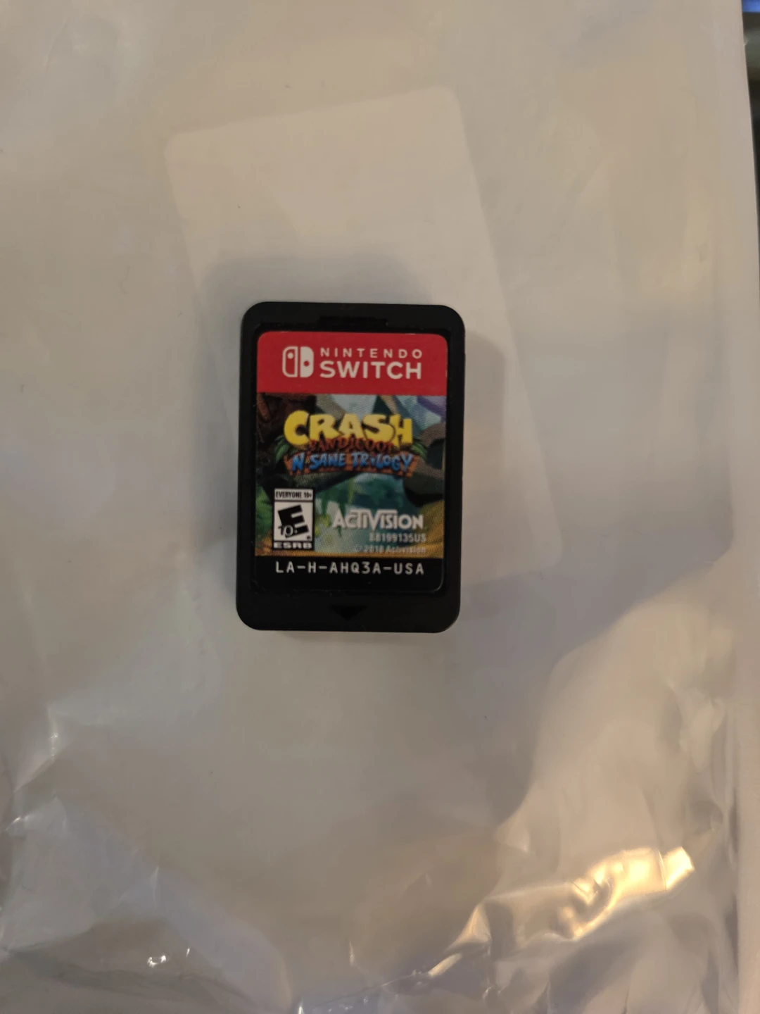 Nintendo Switch Crash Bandicoot N. Sane Trilogy Game Cartridge
