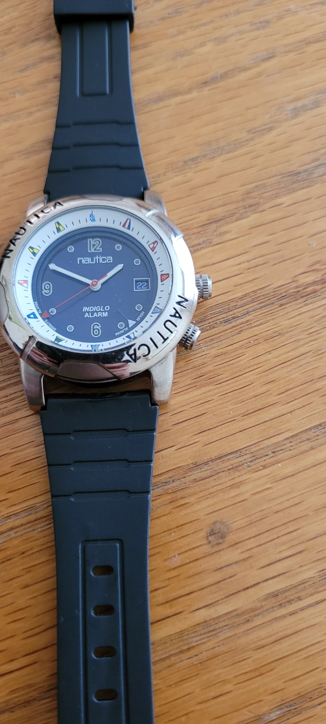 Nautica Indiglo Alarm Watch - photo 4