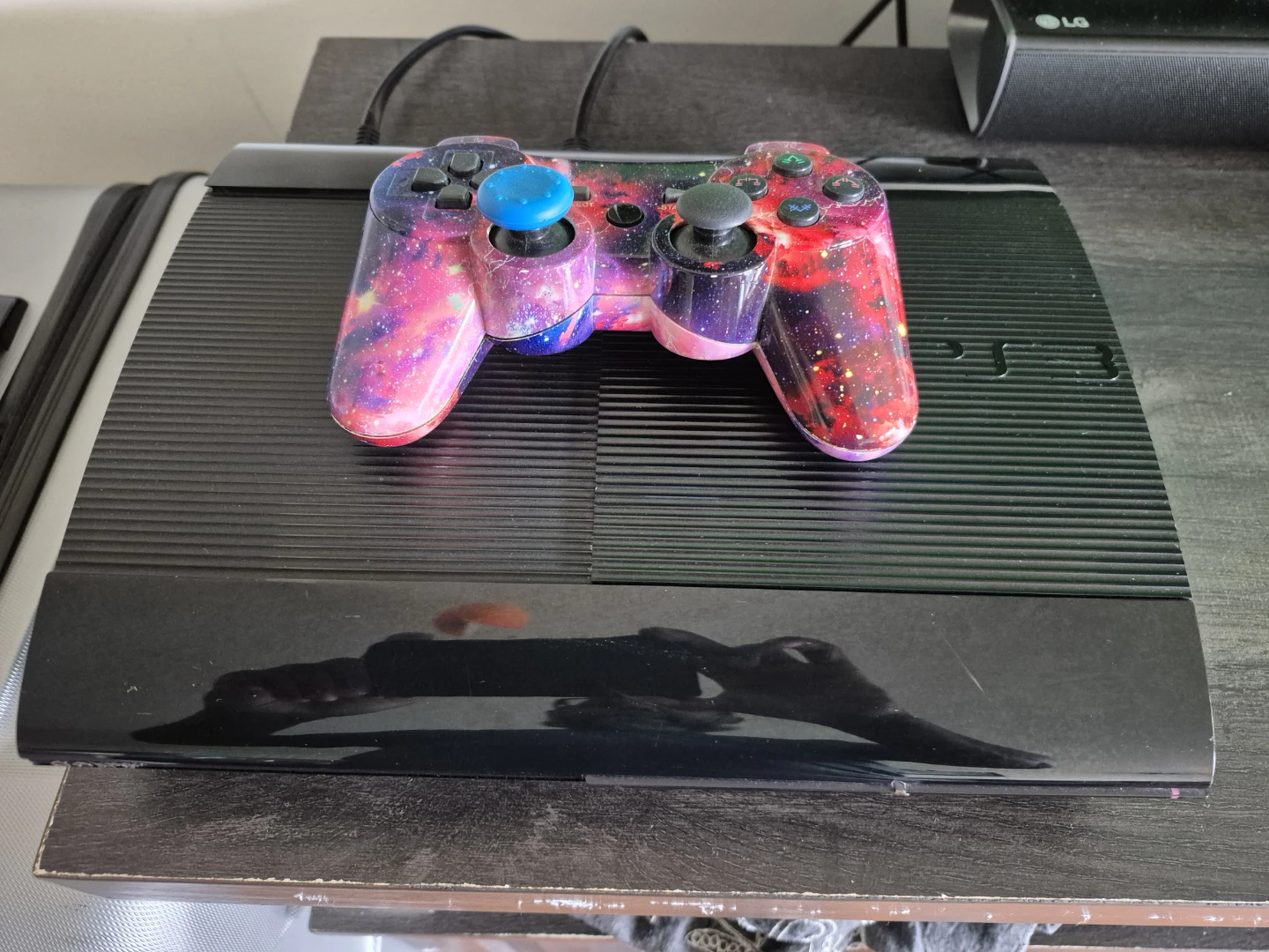 PlayStation 3 Console with Custom Galaxy Controller