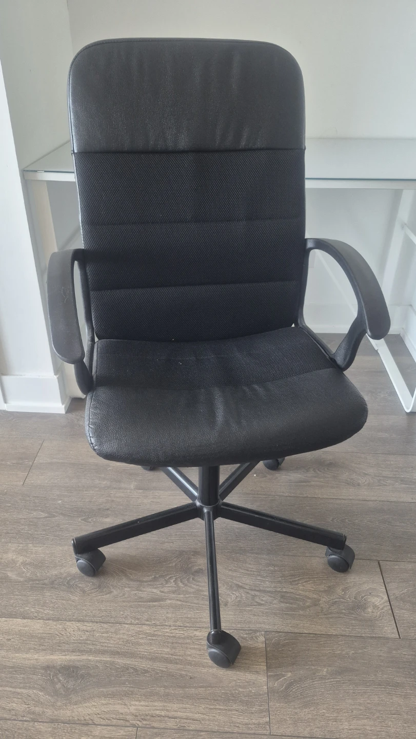 Ikea Renberget Black Office Chair - photo 2