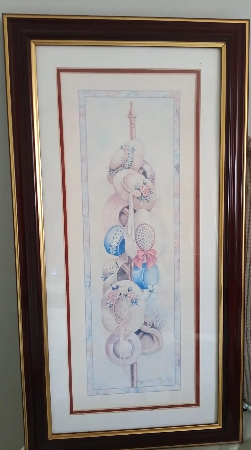 Frame and picture included