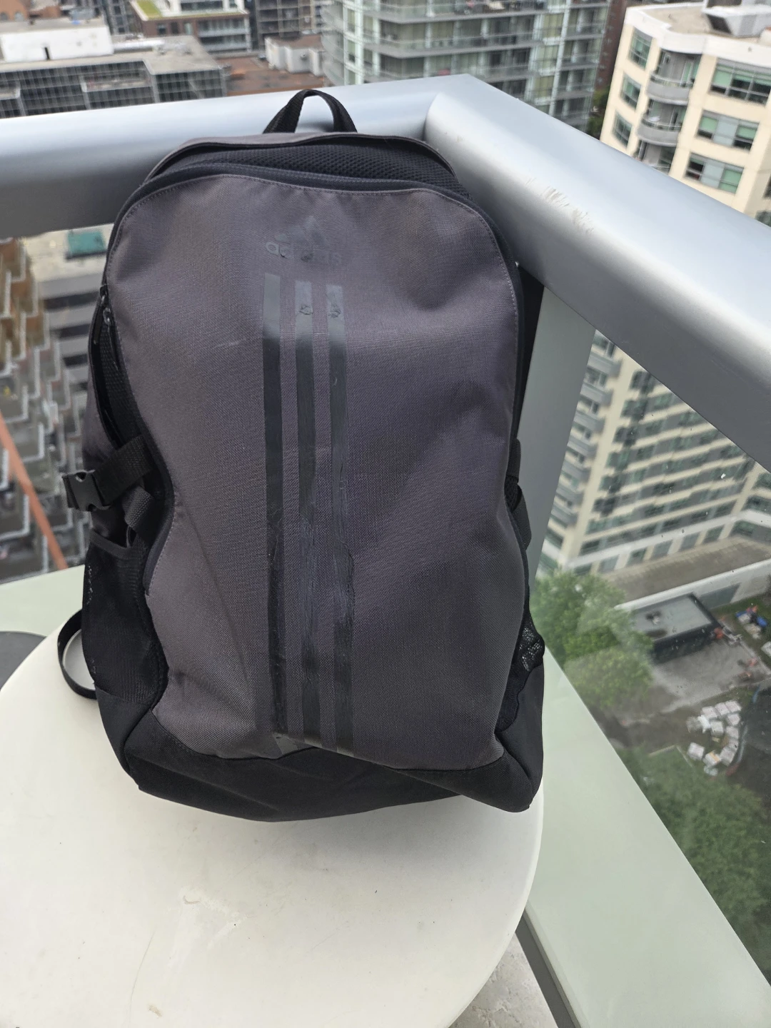 Adidas Backpack with Three Stripes